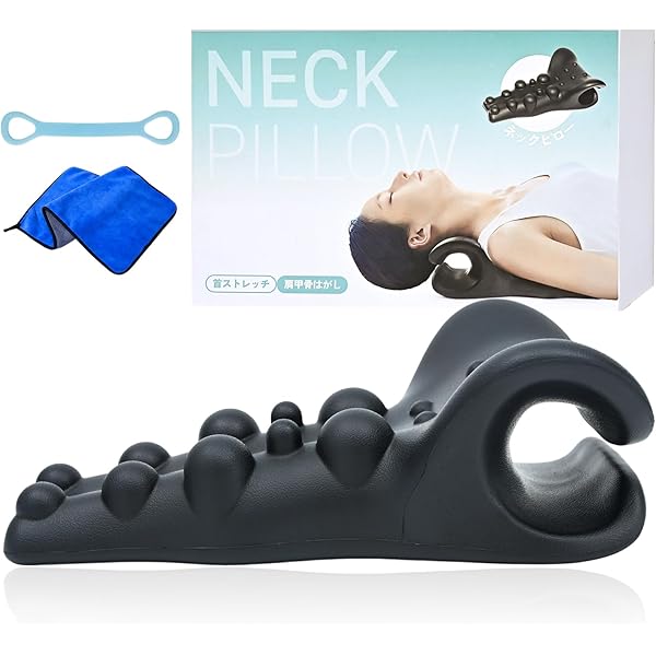 Amazon | 【1日5分で健康維持】首ストレッチ 首枕 ネックピロー